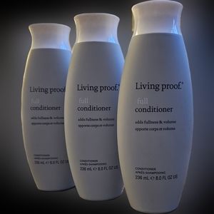 (3) Three SEALED NEW Living Proof Full Conditioners 8ozs EACH Discount Shipping